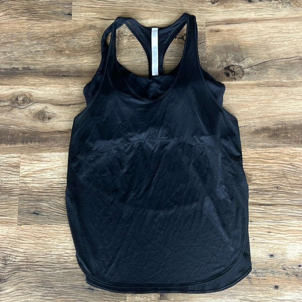 Lululemon sz 8 Twist Around Tank black